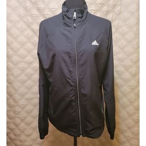 Women's Adidas black Windbreaker